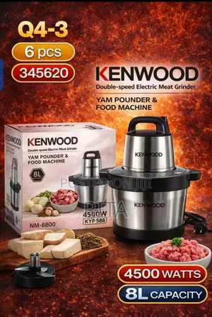 8litres Kenwood Fufu Machine Or Meat Grinder