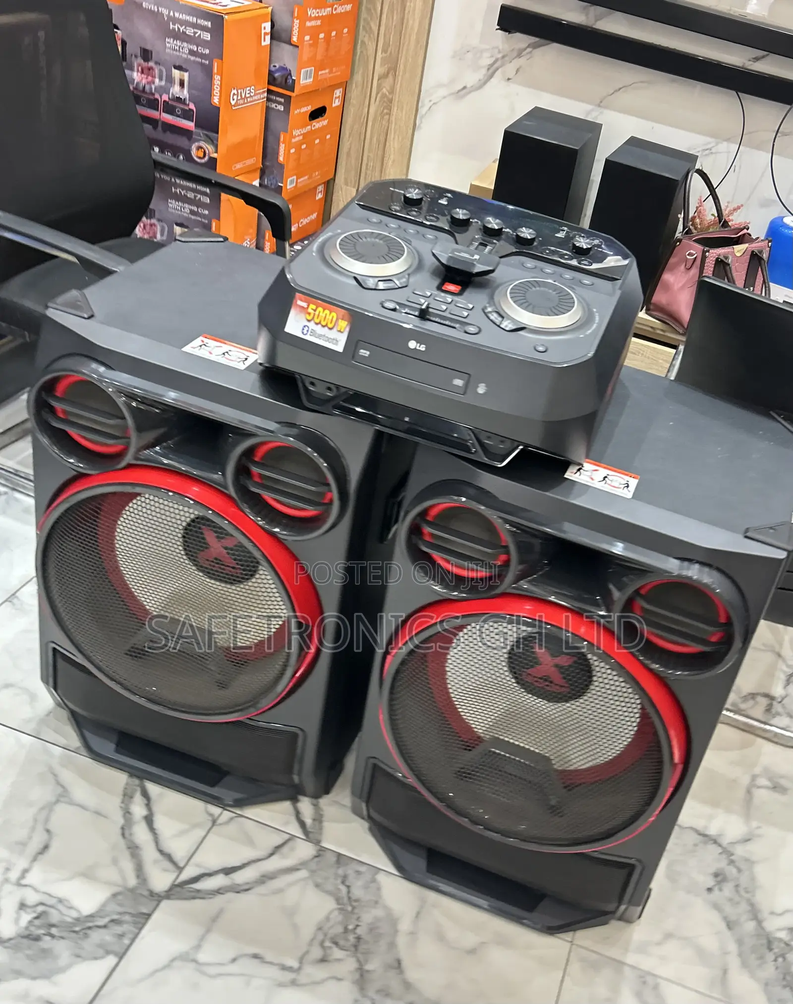 Reliable Electric Black Lg Ck99 Mini Audio Bluetooth 5000 Watts