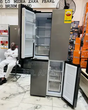 Shop Nasco Nasf-400fdr1 Side by Side Electric Refrigerator(Gray) 