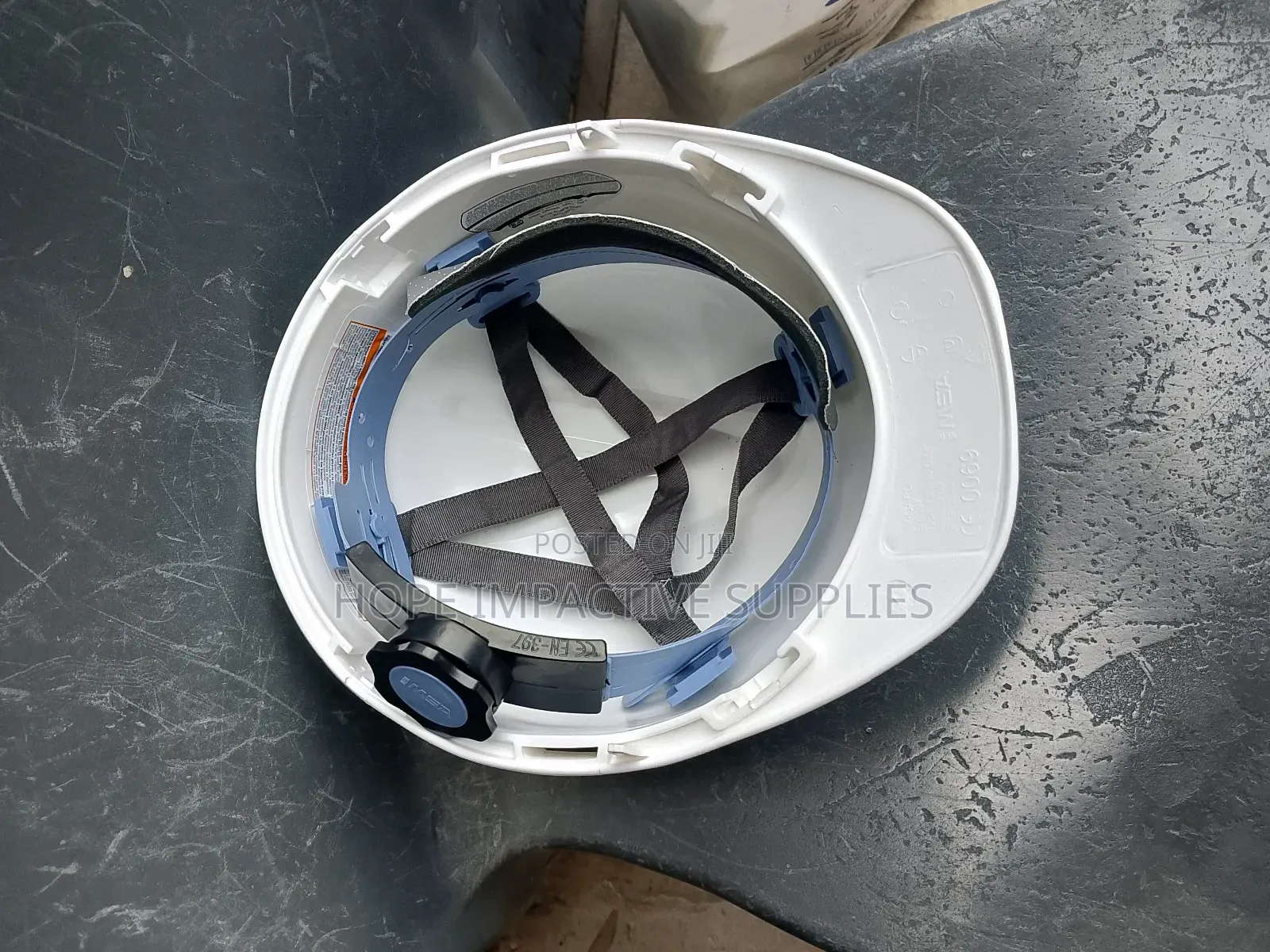 Msa Safety Helmet Without Vents.