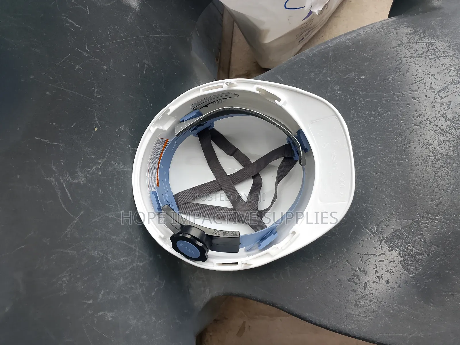 Msa Safety Helmet Without Vents.