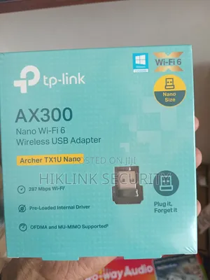 Tplink Ax300 Usb Adapter Archer Tx1u Nano Wifi6