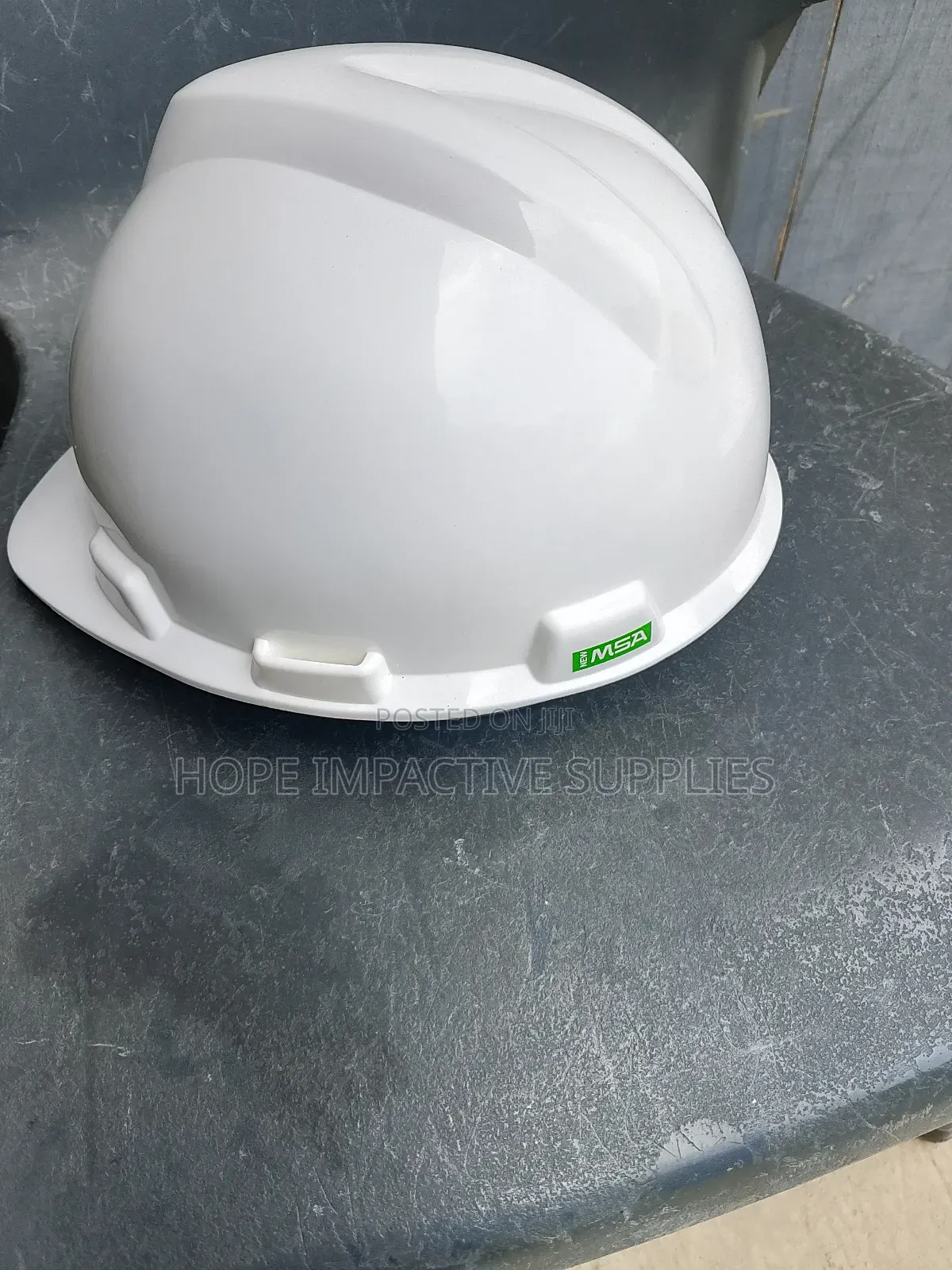 Msa Safety Helmet Without Vents.