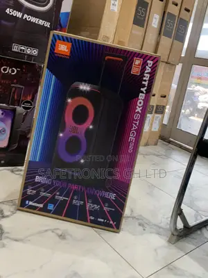 Super Sleek JBL Partybox Stage 320 Bluetooth Wireless Electric