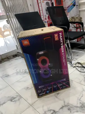 Lastest Affordable Black JBL Partybox Stage 320 240 Watts Speaker