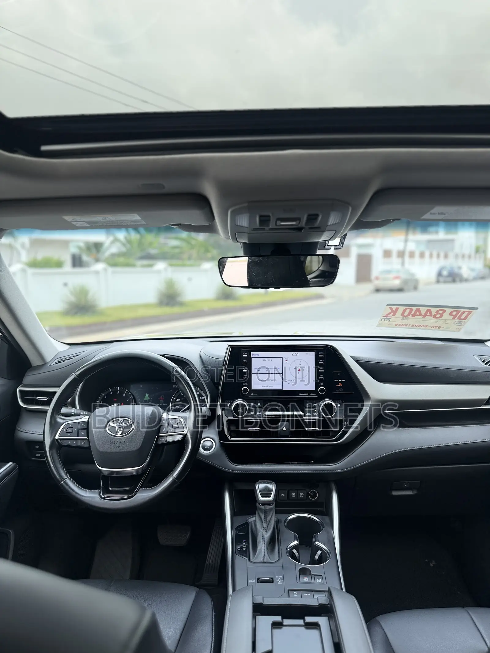 Toyota Highlander XLE 2021 Black