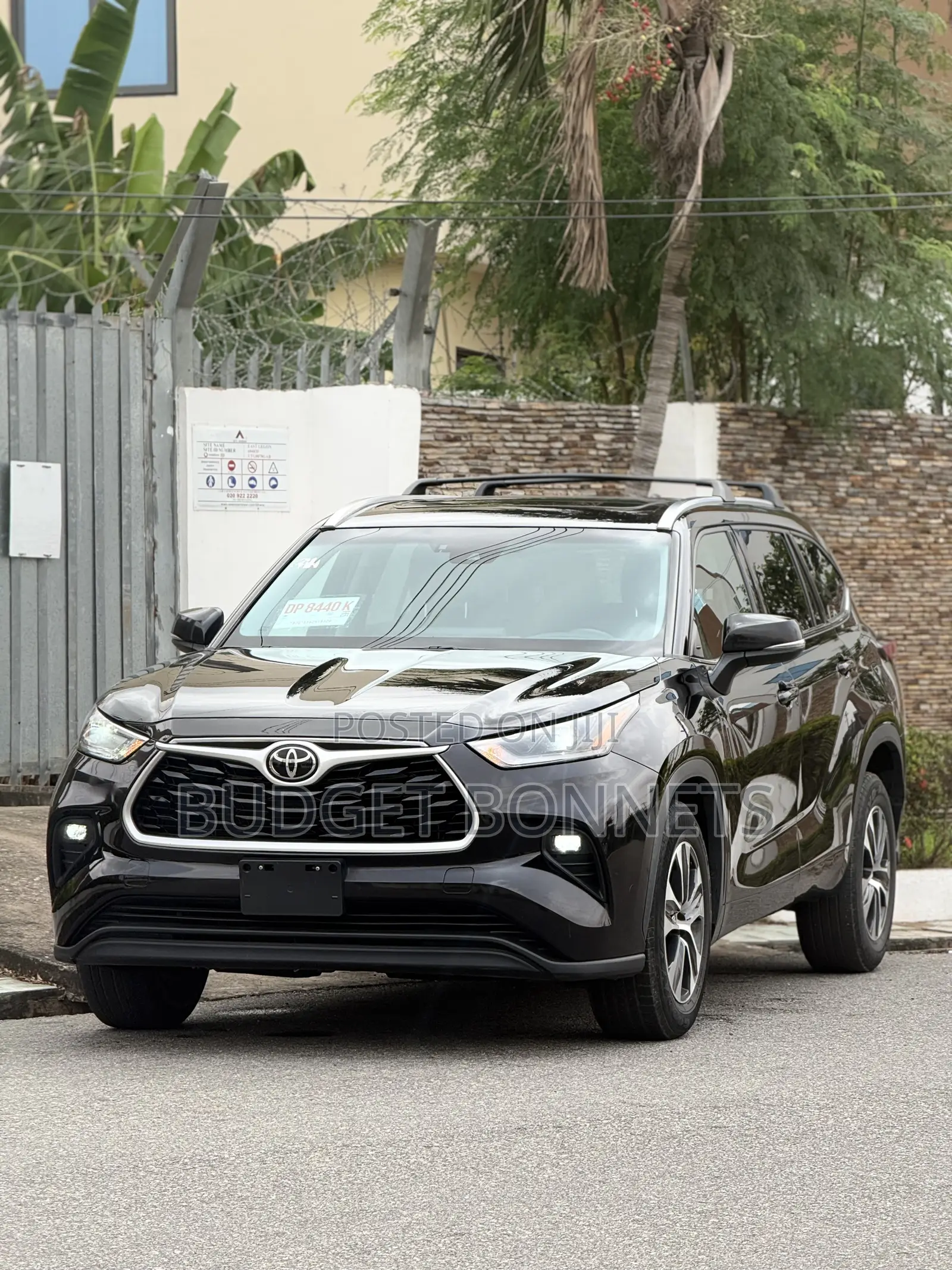 Toyota Highlander XLE 2021 Black
