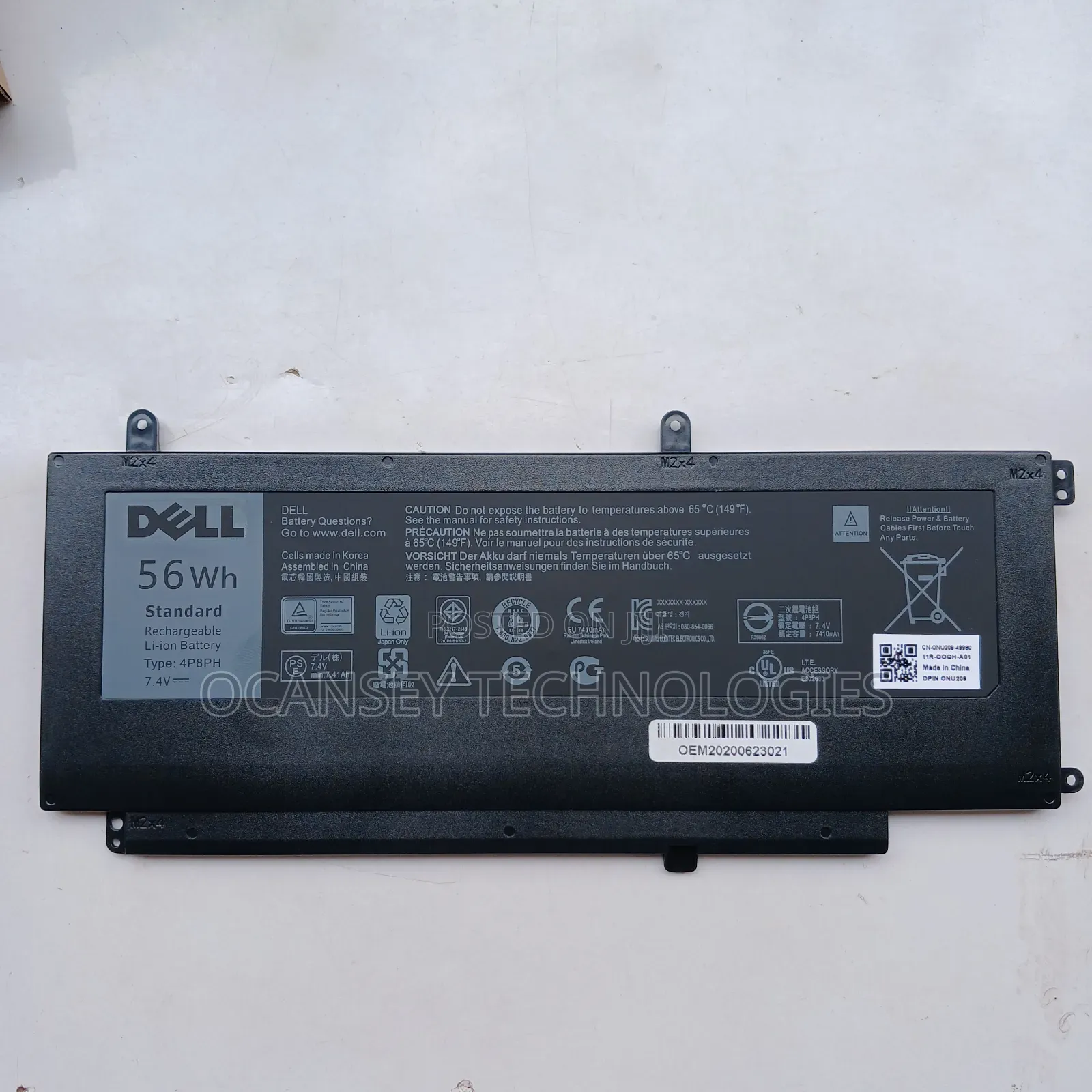 Original Dell 4p8ph Laptop Battery