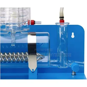 Single Glass Water Distiller ( Condenser Coil With External Motor)
