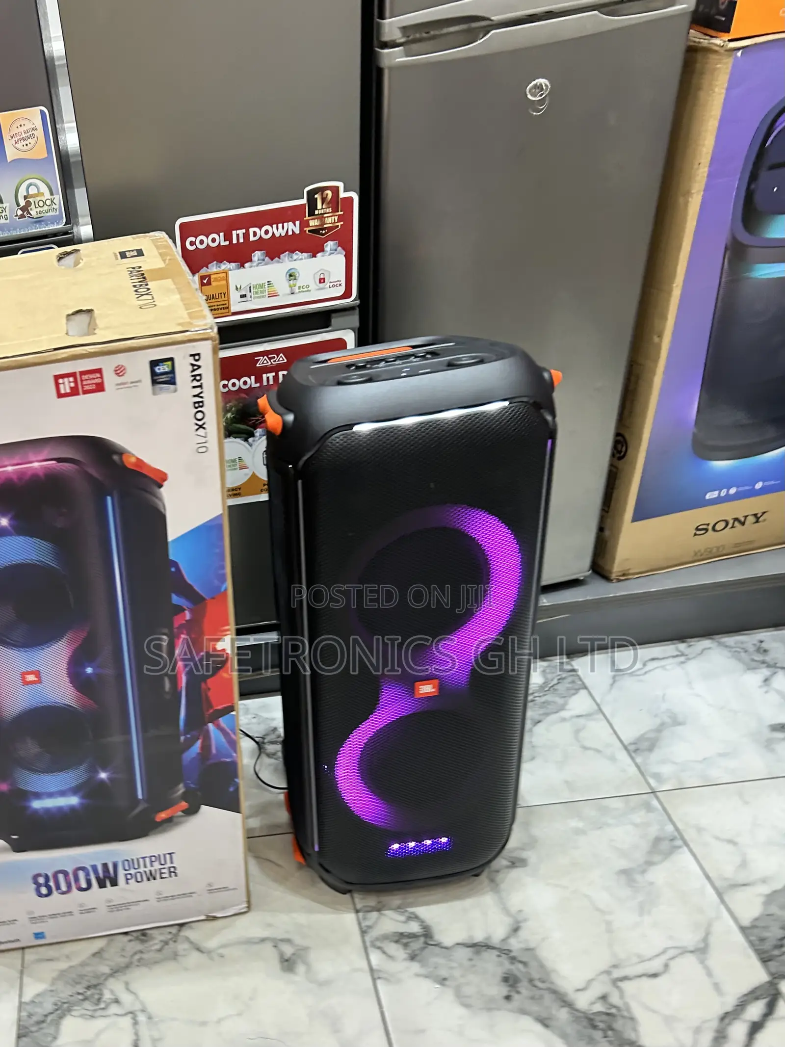 Durable New JBL Partybox 710 Bluetooth 800w Output Power Speaker