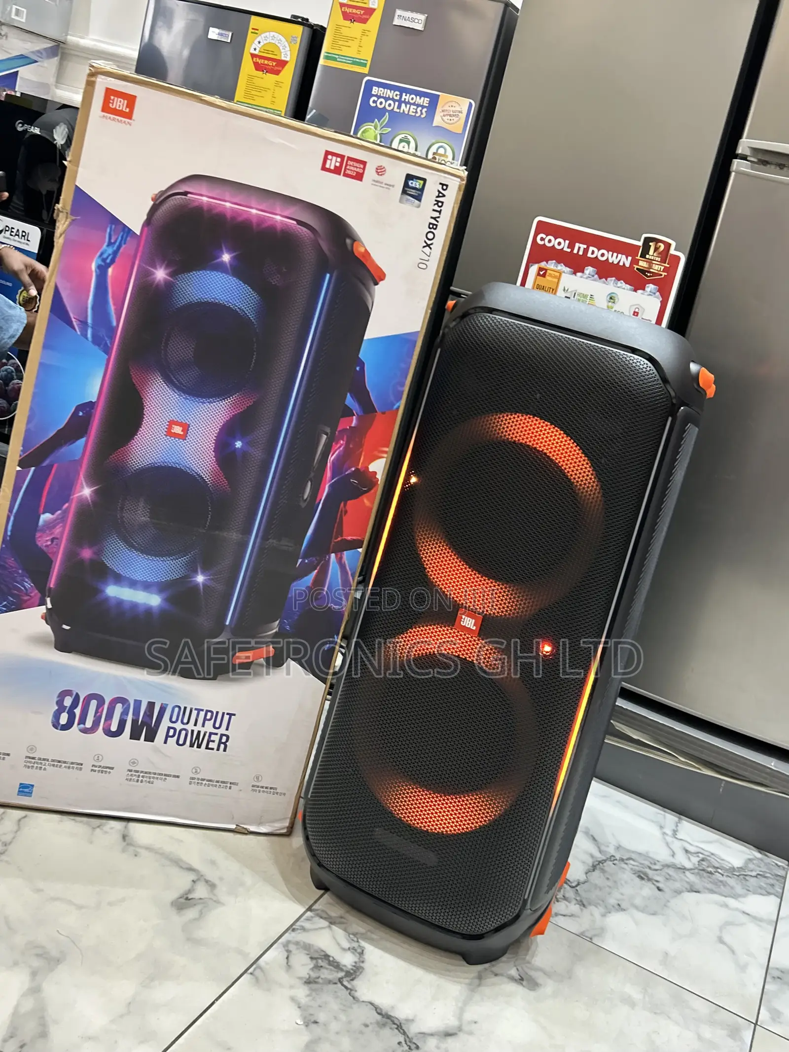Original Bluetooth Jbl Partybox 710 800w Output Power Speaker