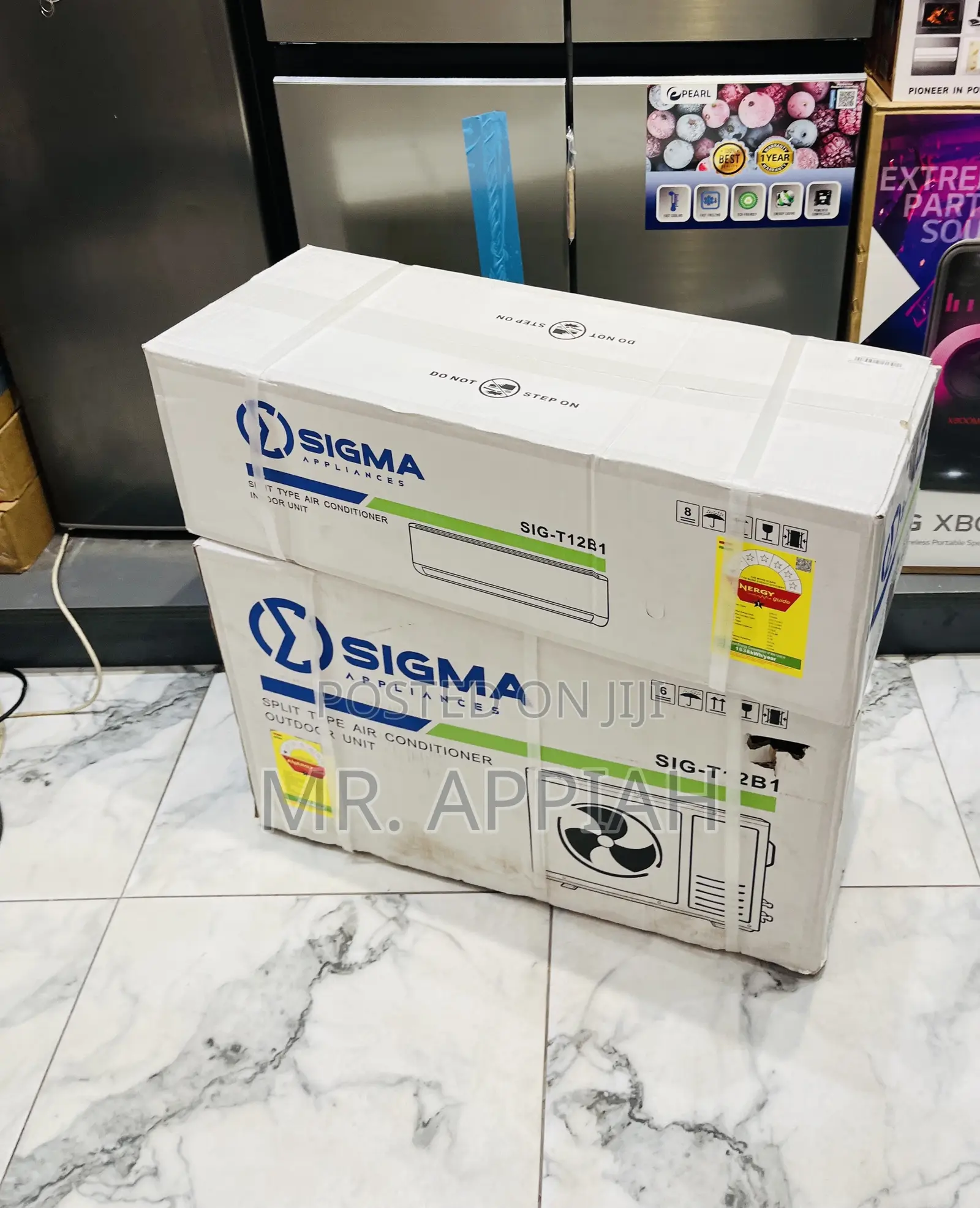 Extremely Original Sigma 1.5hp Air Conditioner(White)R410 Gas 