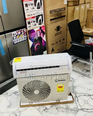 Get Durable Sigma 1.5hp R410 Gas Air Conditioner(2024)White 