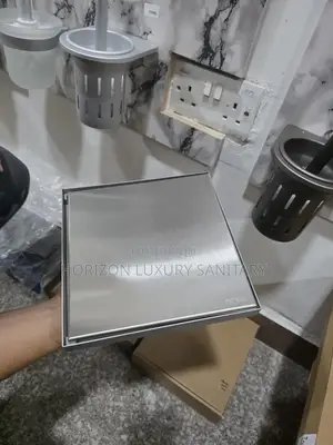 Stainless Steel Invisible Square Tile Insert 20×20 Floor Drain