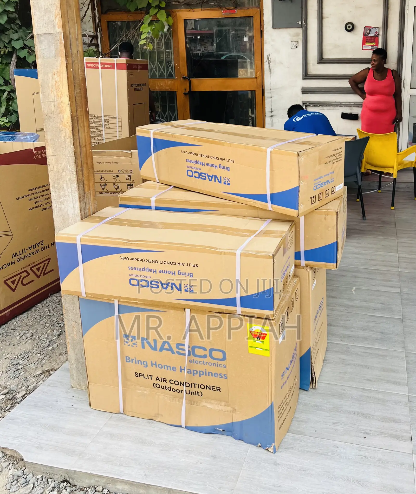 Split Air Conditioner Nasco 2.5hp With Remote Control 