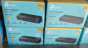 Tp-Link Ls1008g Gigabit Ethernet Switch 8 Ports 10/100/1000 MBPS