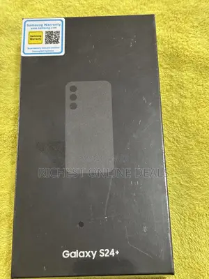 New Samsung Galaxy S24 Plus 256 GB Black
