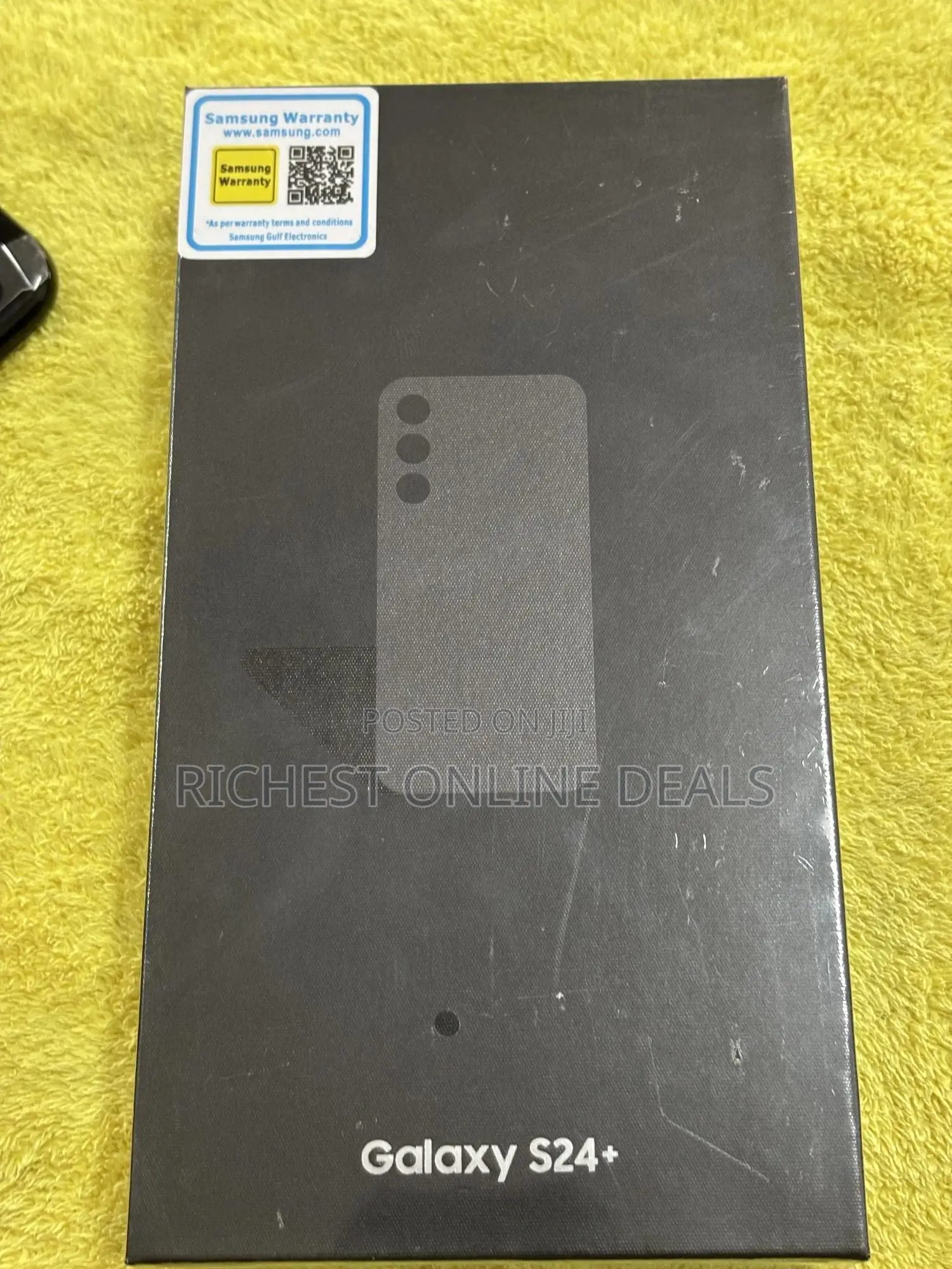 New Samsung Galaxy S24 Plus 256 GB Black