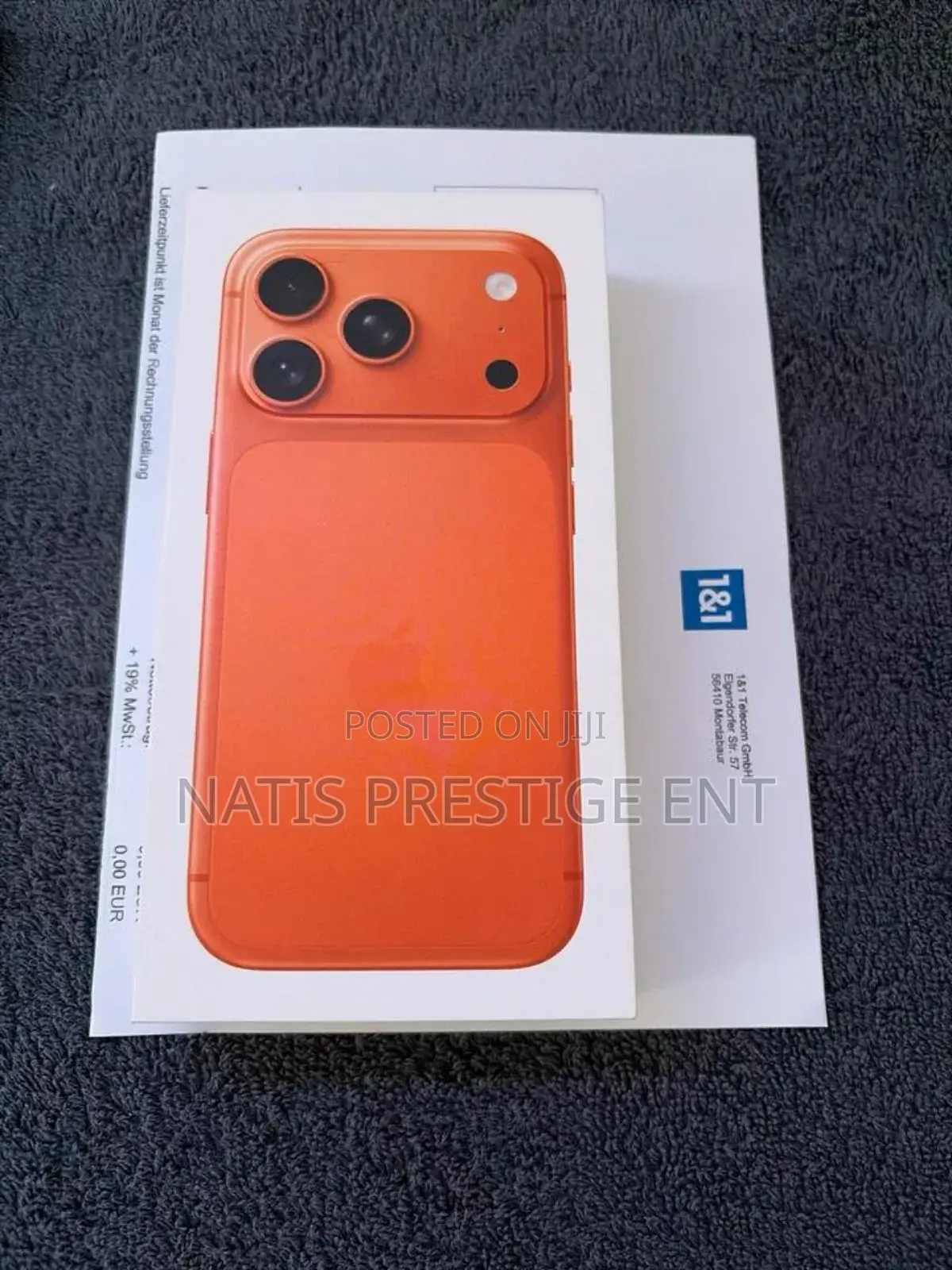 New Apple iPhone 17 Pro Max 512 GB Orange