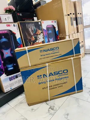 Fast Cooling Nasco 2.0hp Ac With Remote Control(White)R410 