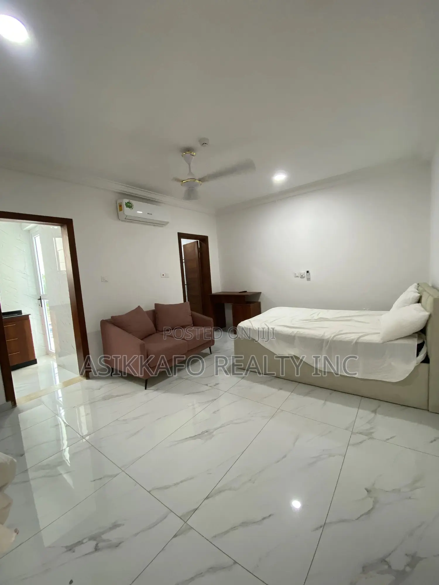 Furnished 1bdrm Apartment in Baatsona-Addogonno, Spintex for rent