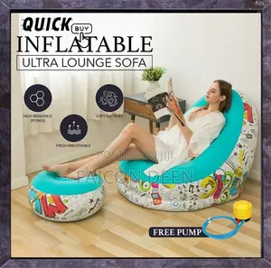 Relax Everywhere in Seconds With Our Inflatable Air Sofa + Free Pumps