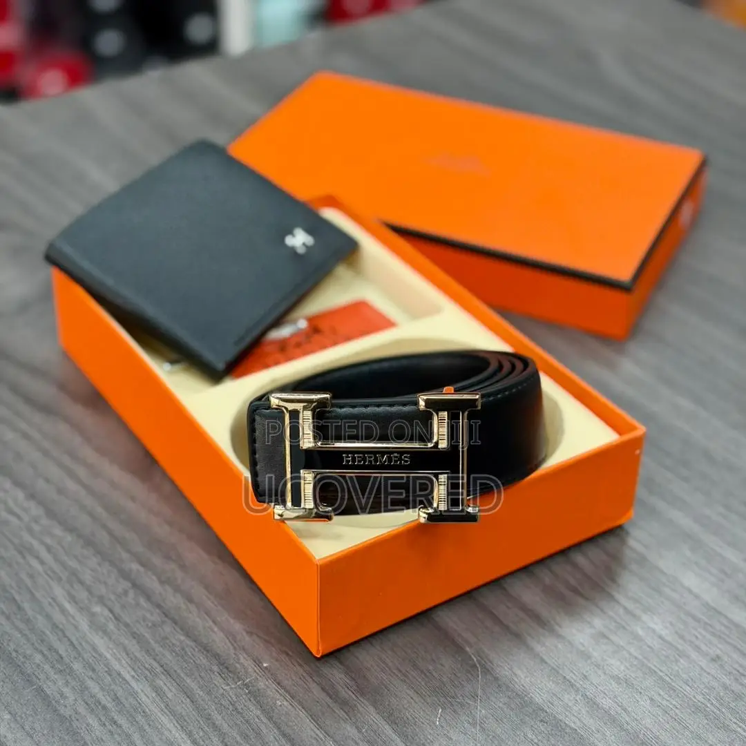 Hermes Leather Belts Set