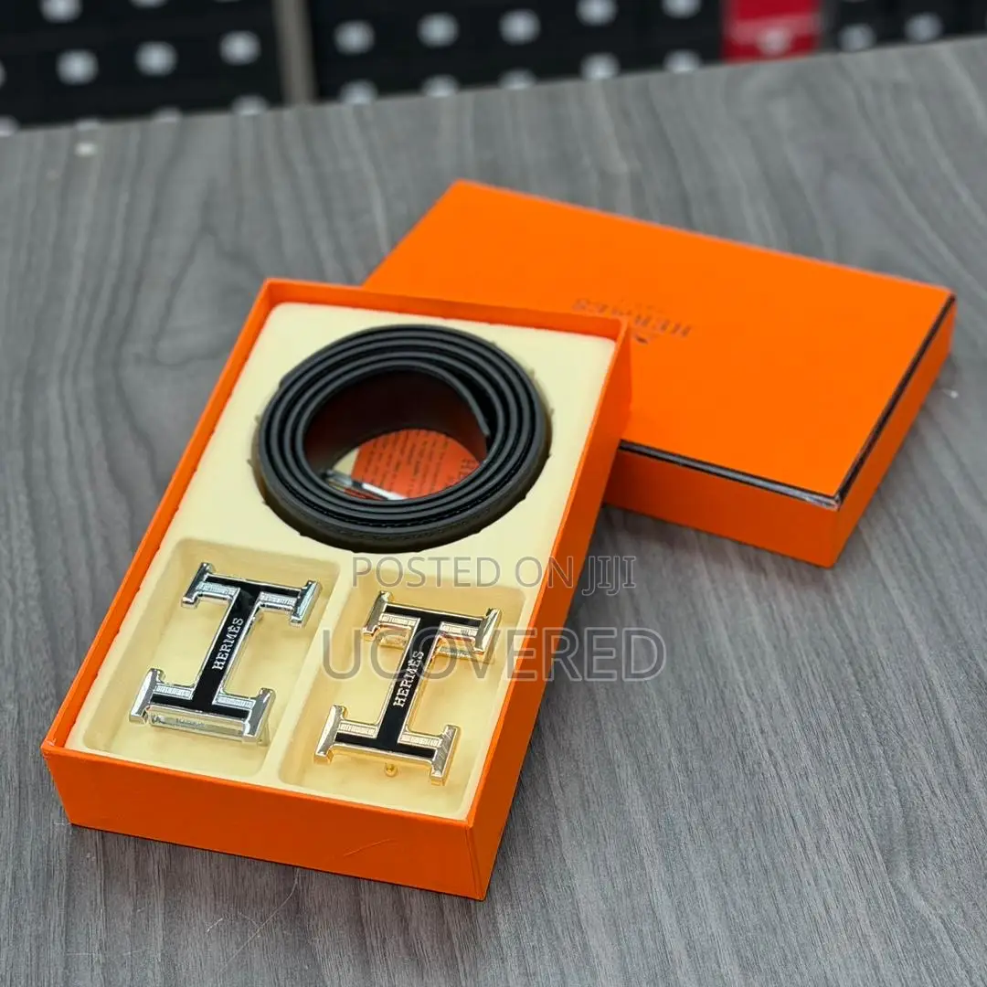 Hermes Leather Belts Set