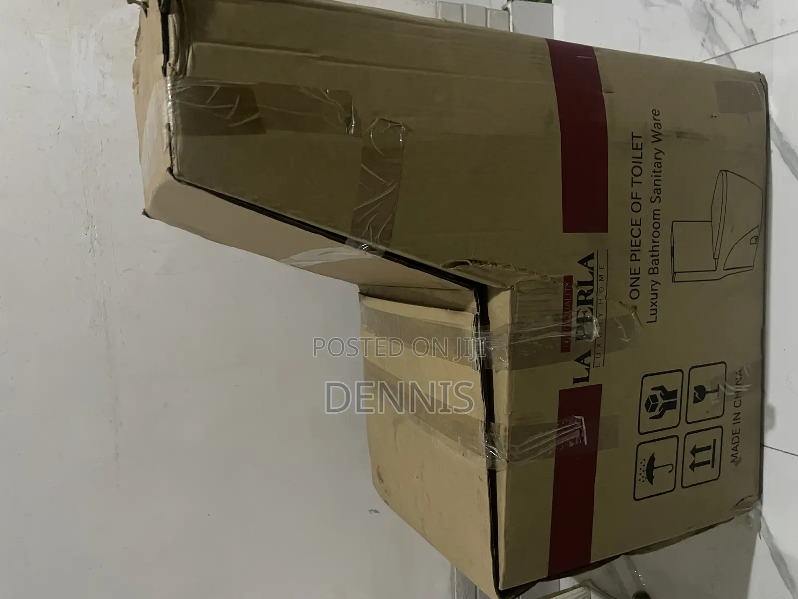 Ceramic Water Closet- Slim Tank. S-Trap and P-Trap Available