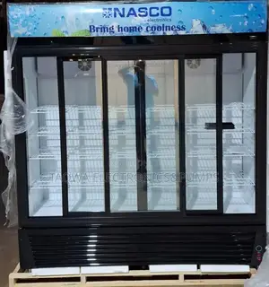 Nasco Nas-Fl1400-3dr Display Fridge