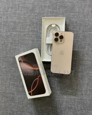 New Apple iPhone 16 Pro Max 256 GB Gold