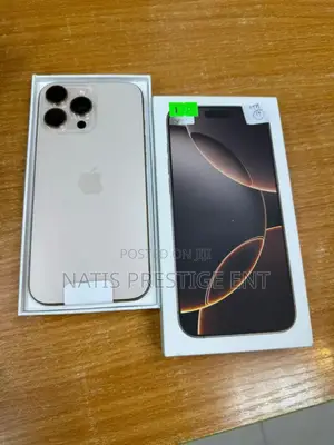 New Apple iPhone 16 Pro Max 256 GB Gold