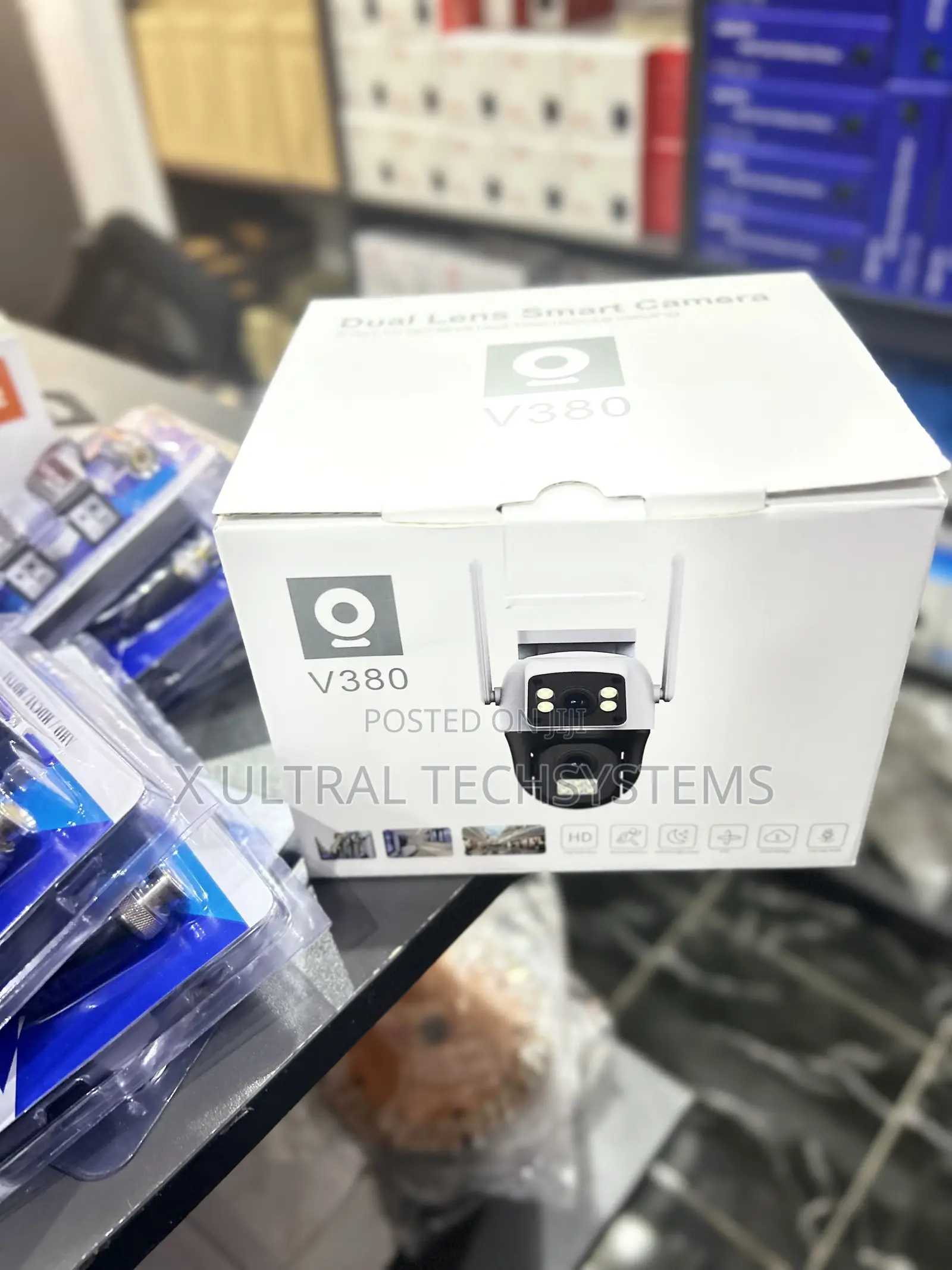 Dual Lens Smart V380 Pro Wifi Camera