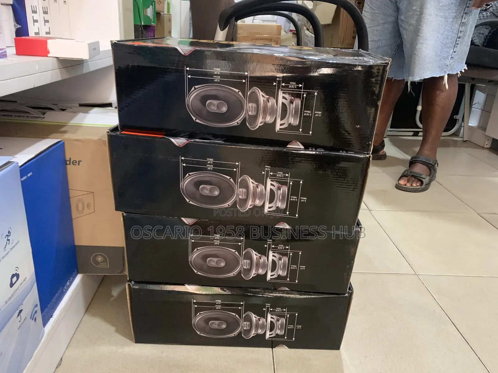 JBL 6”X9” Three-Way Car Audio Loudspeaker 