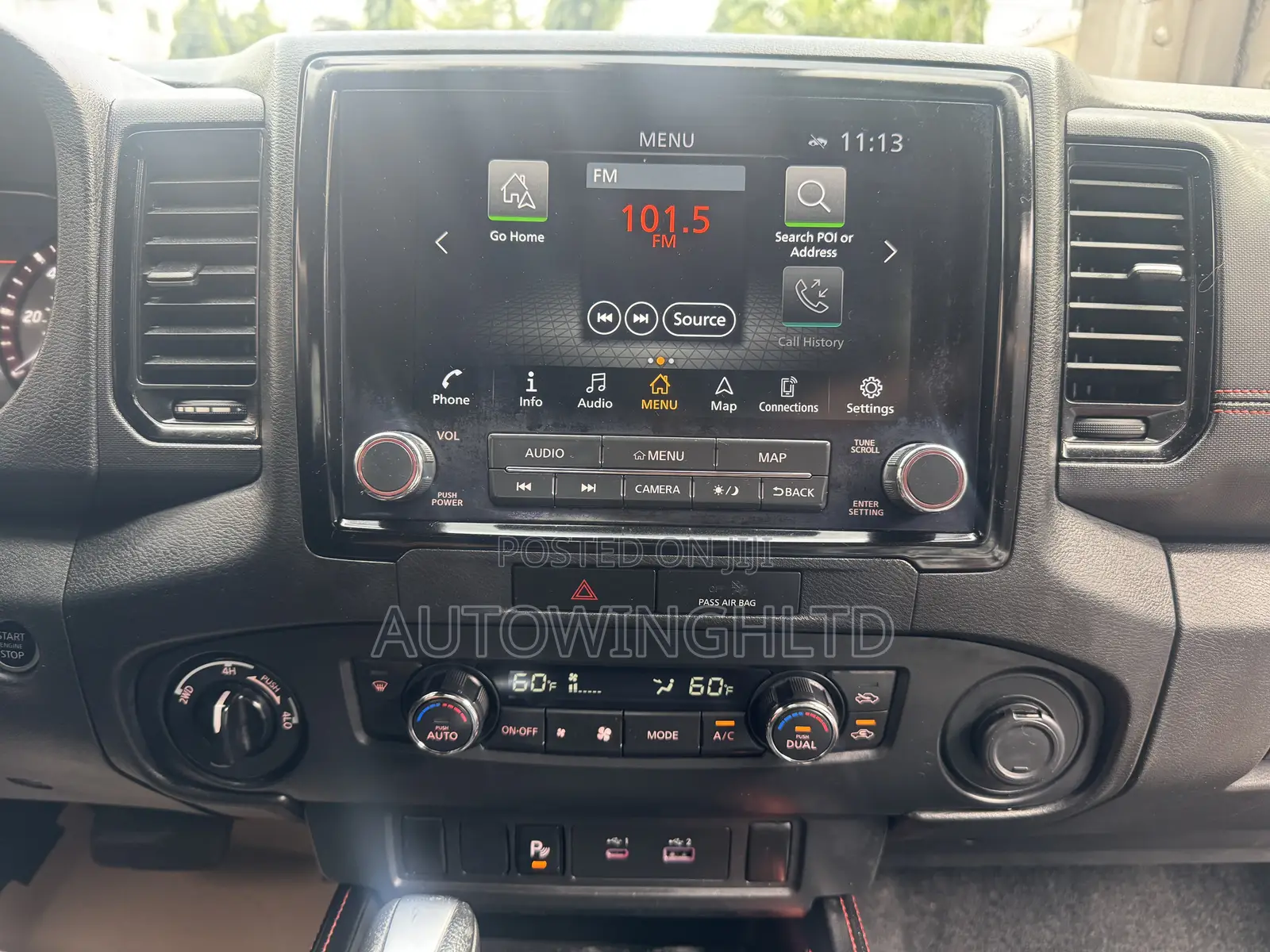 Nissan Frontier PRO-4X 2022 Gray