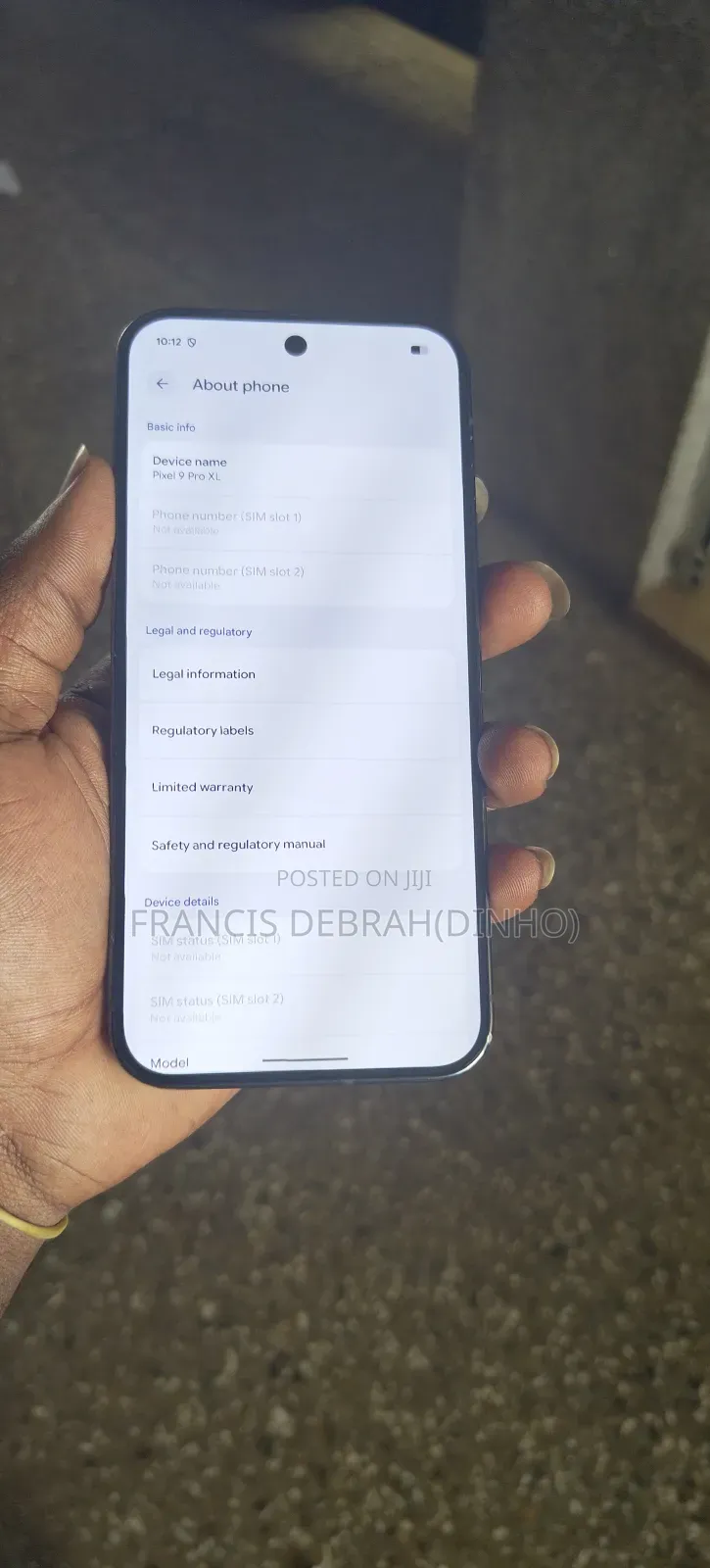 Google Pixel 9 Pro XL 256 GB Black