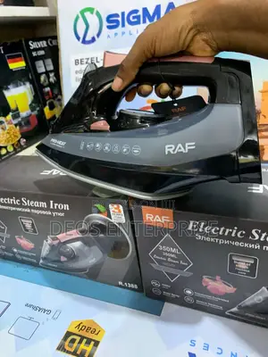 Raf Premium Electric Steam Iron – Easy Glide Finish