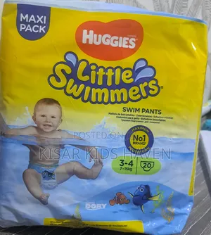 Huggies Little Swimming Pants( 7 - 15kg) 3 - 4 ( Price for 1 Piece