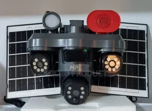 4g Solar 3lense Camera With Alarm