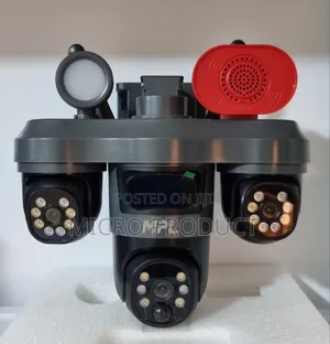 4g Solar 3lense Camera With Alarm