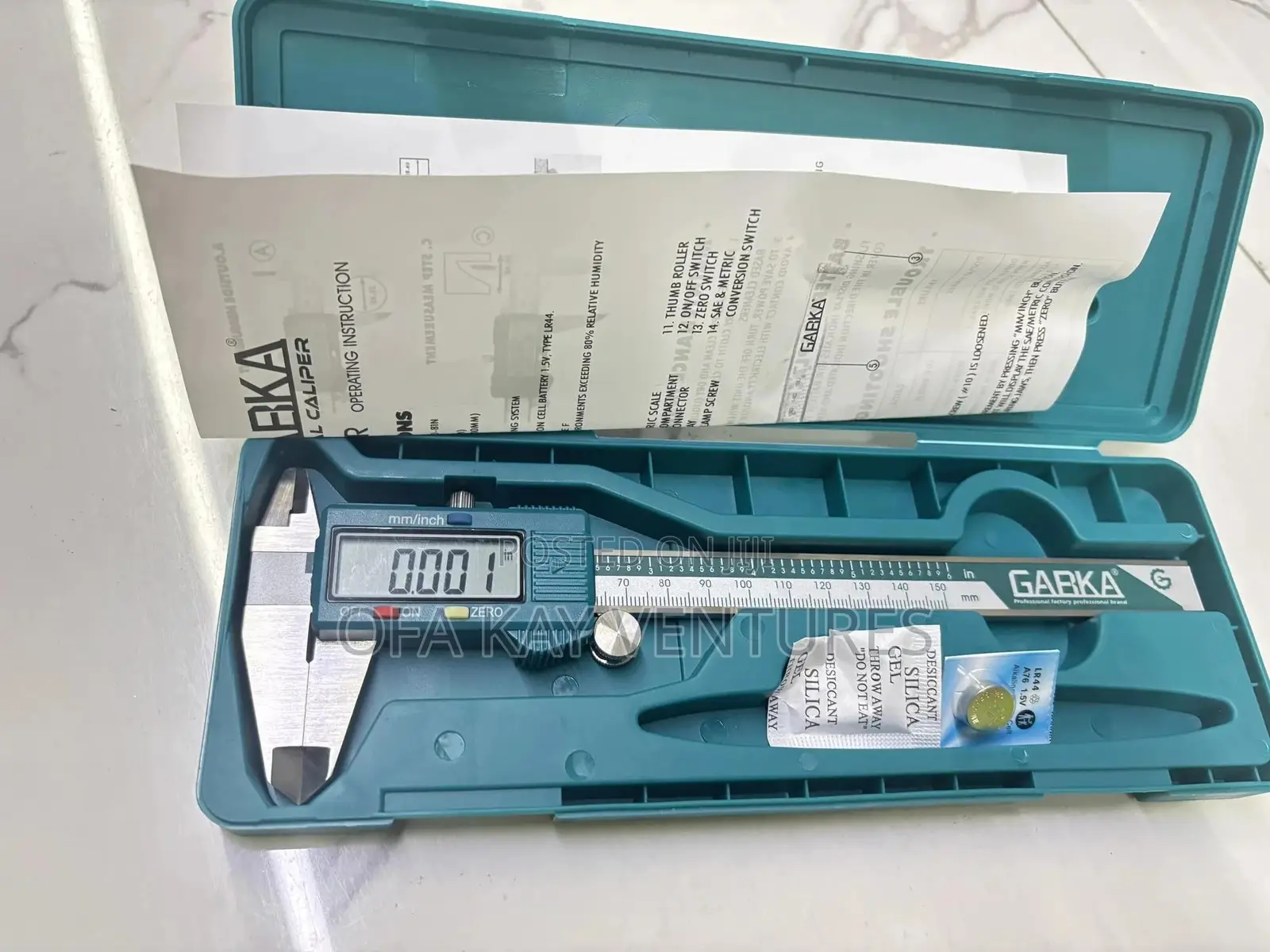 Digital Vernier Caliper 0-150mm Steel