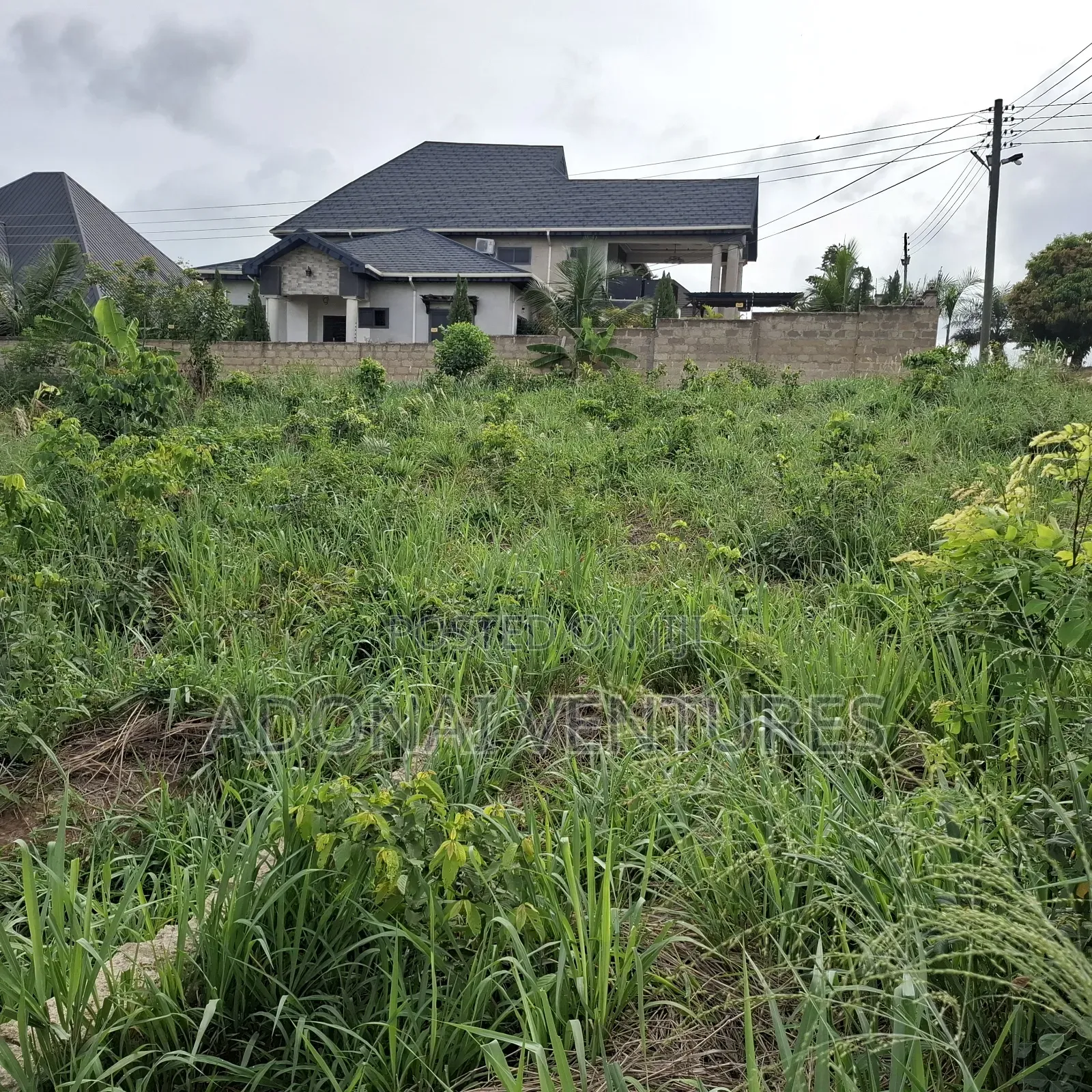 Half Plot of Land for Sale in Sokoban Kwamonma