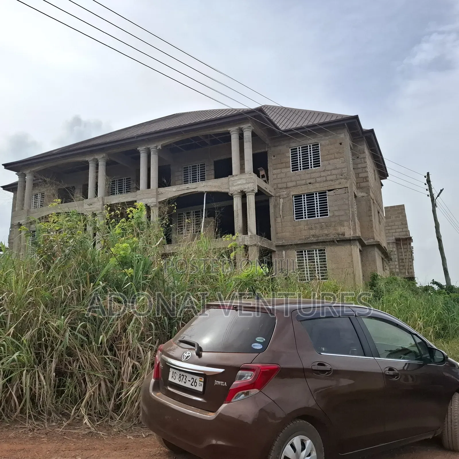 Half Plot of Land for Sale in Sokoban Kwamonma
