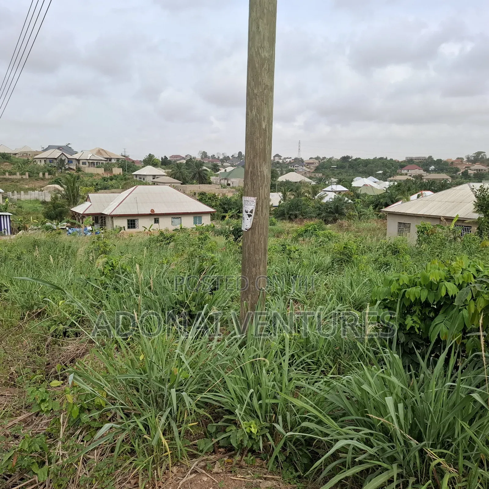 Half Plot of Land for Sale in Sokoban Kwamonma