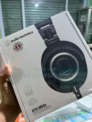 Audio-technica Ath-m50x Professional Studio Monitor Headphone.