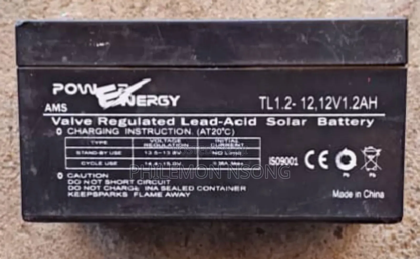 Valve Regulated Lead-acid (Vrla) Solar Battery