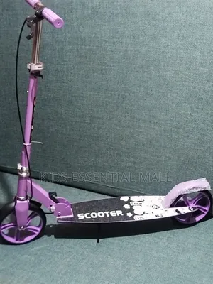 Purple Big Wheels Scooter For10years To Adults