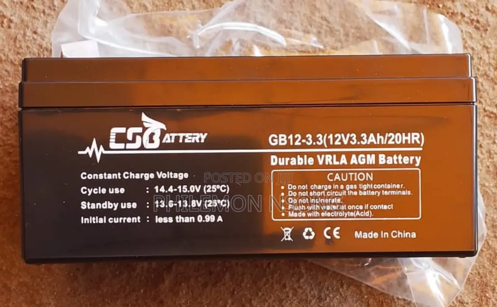 Valve Regulated Lead-acid (Vrla) Battery.