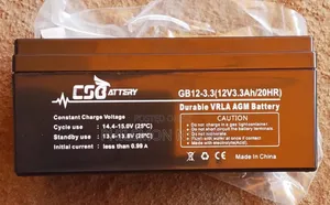 Valve Regulated Lead-acid (Vrla) Battery.