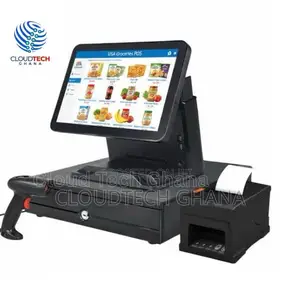 Single Screen Touch + Cash Drawer + Receipt + Scanner